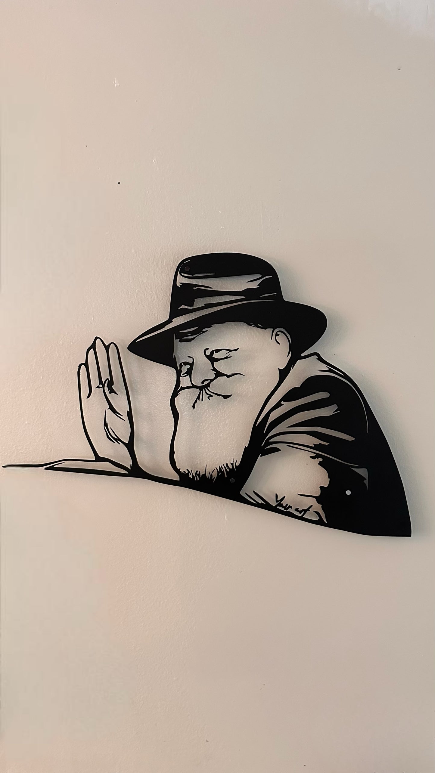 The Rebbe Smiling